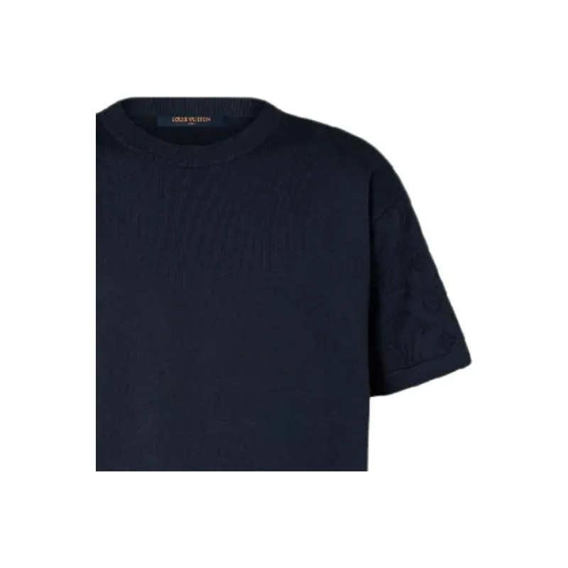 LOUIS VUITTON SS25 T Shirt Men's Marine Blue-1