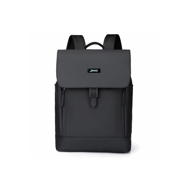 Jeep Nylon Backpack Unisex Black-12