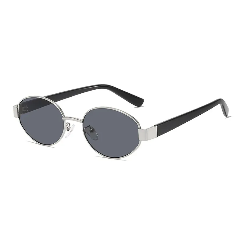 NOME Metal Oval Sunglasses Unisex-8