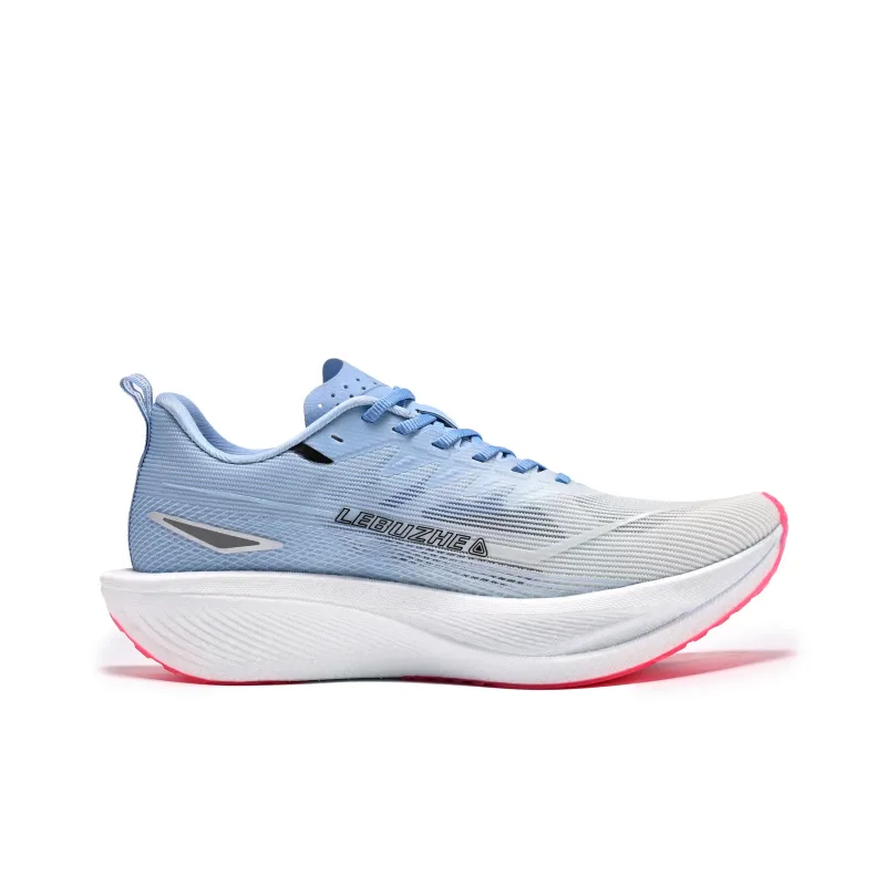 LEBUZHE Low Top Running Shoes Unisex Lime Cherry Blossom Mismatched-10