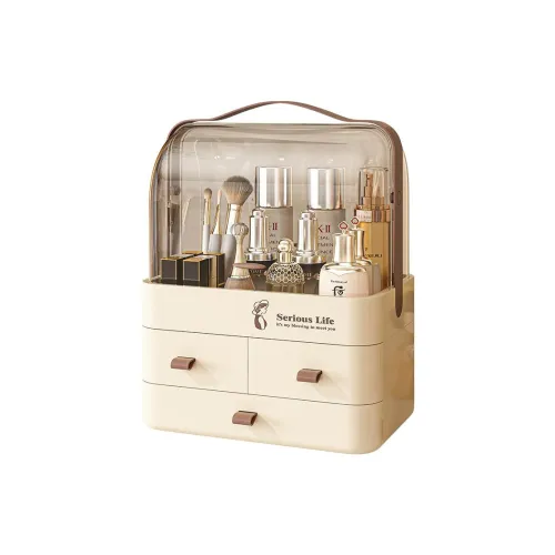 Gentle Welcome Thickened PET Cosmetics Storage Boxes