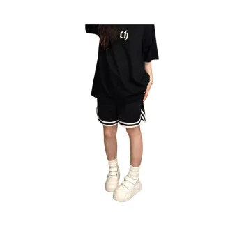 CORNILOT Casual Shorts Unisex Black