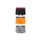 3 Pack (Black+Orange+Gray Green)