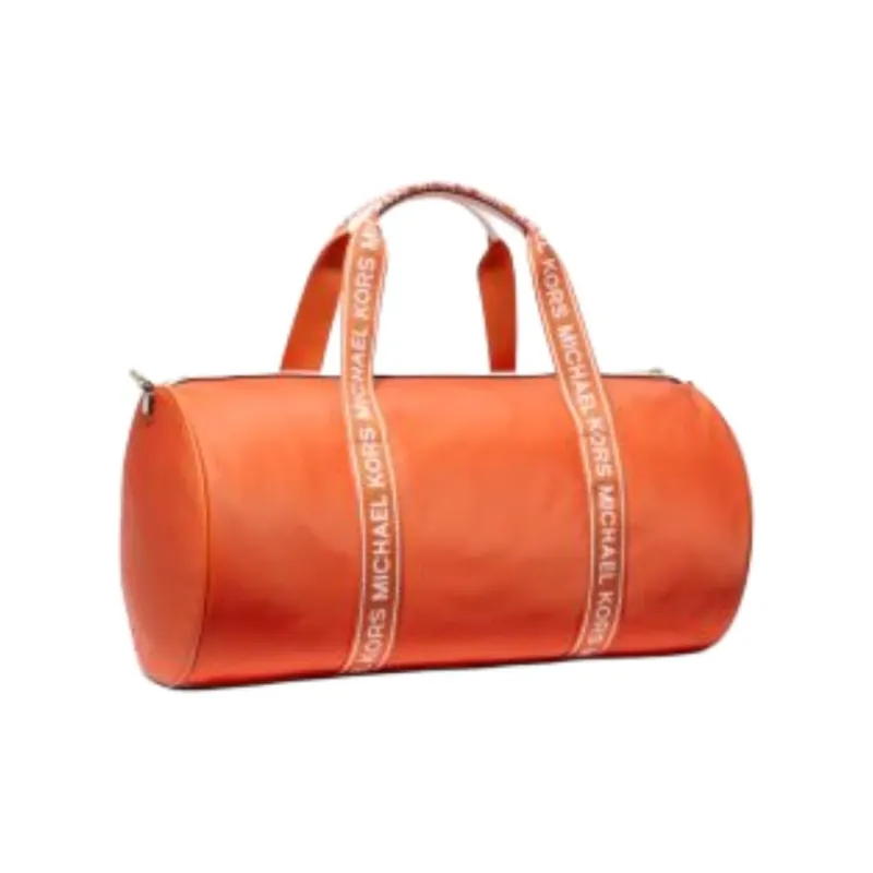MICHAEL KORS Jet Set Nylon Travel Bag Unisex Red Clay-1