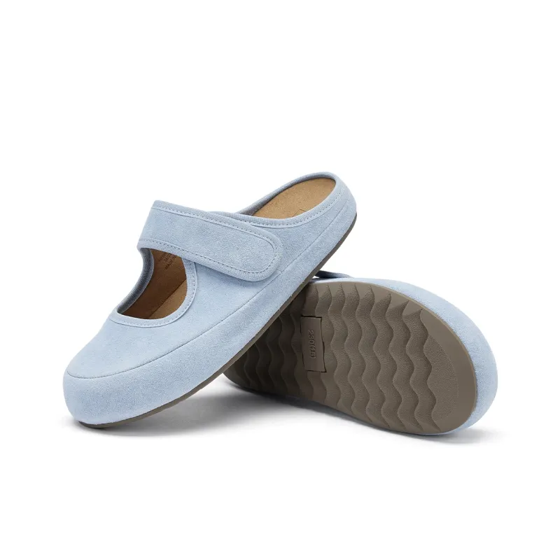 Hotwind Biscuit Boken Collection Rubber Sole Quiet Closed Toe Slippers Women's-3