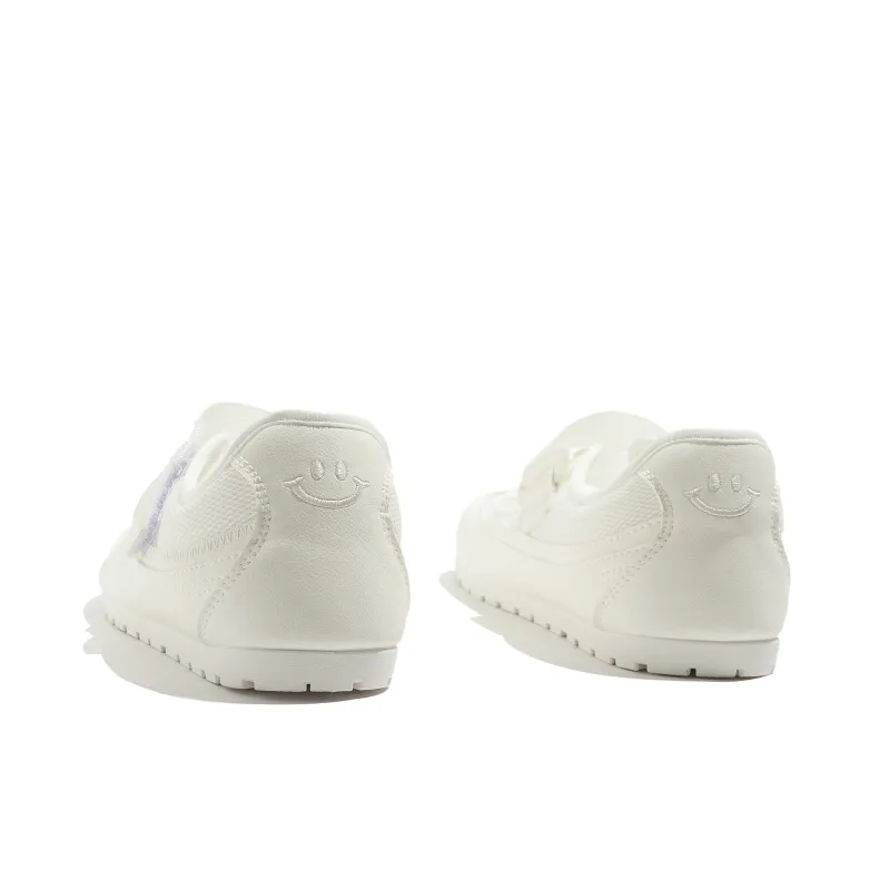 BEIER Low Top Casual Shoes Women's White-3