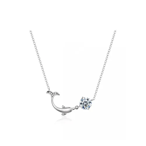 ALI THE FOX Zircon Necklaces Women's