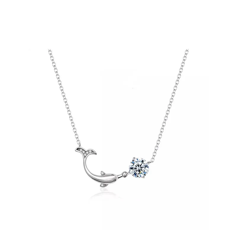 ALI THE FOX Zircon Necklaces Women's-0