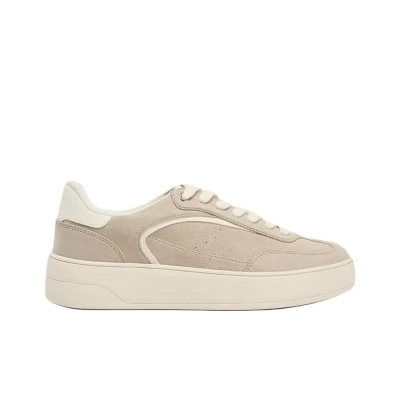 ZARA Low Top Casual Shoes Women's Sandy Brown-1