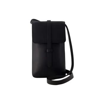INES DE LA FRESSANGE Calfskin Shoulder Bag Crossbody Bag Women's Black