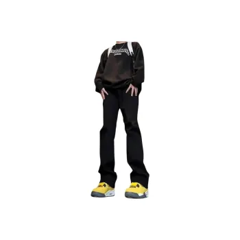 WHELVE Jeans Unisex Black