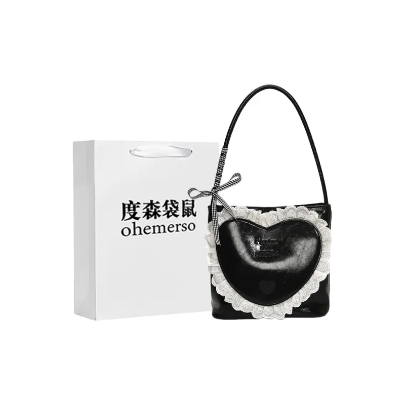 Dusen Kangaroo PU Shoulder Bag Women's Multicolor-10