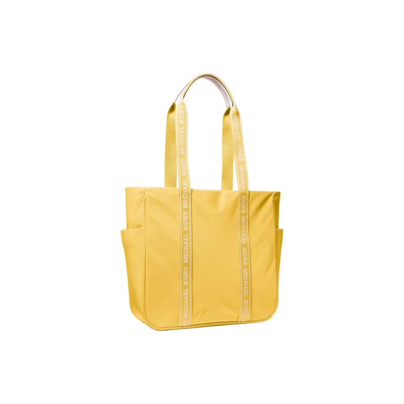MICHAEL KORS Jet Set Nylon Tote Bag, Shopping Bag, Shoulder Bag Tubas Unisex Yellow-1