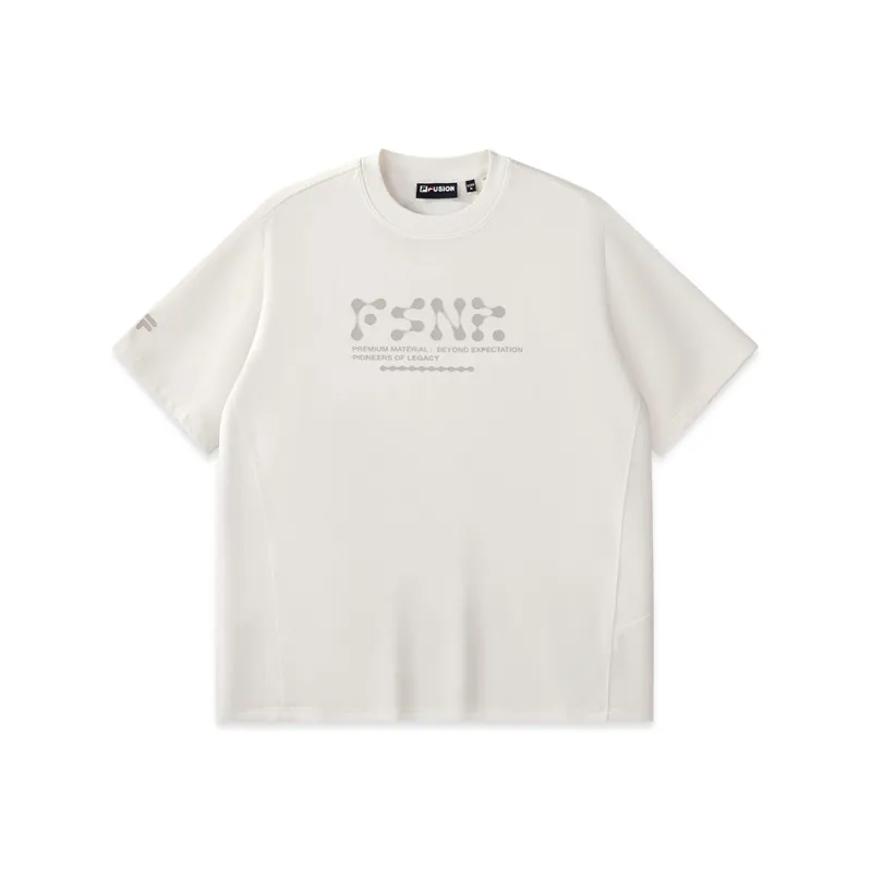 FILA FUSION LIFE T Shirt Women's Cloud White-0