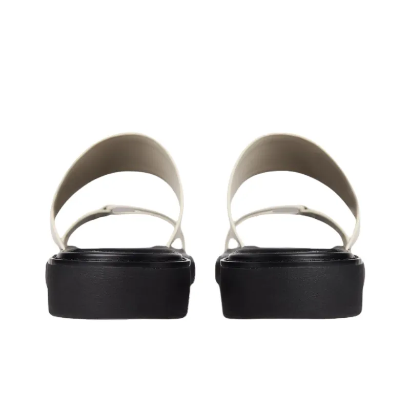 CKJ CALVIN KLEIN JEANS EVA Slip Resistant Slide Slippers Women's White-3
