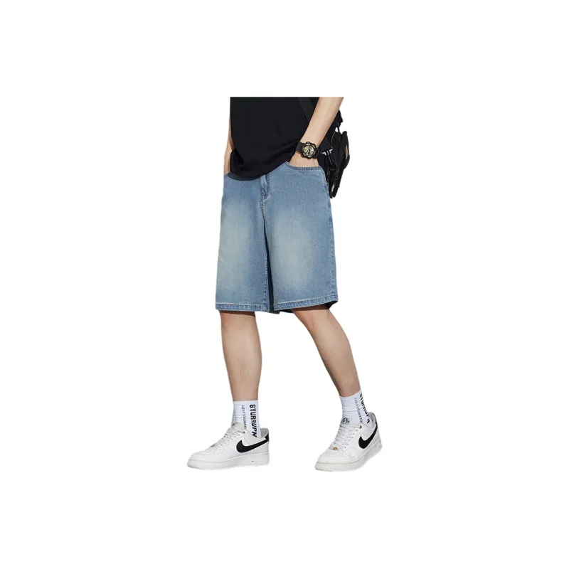 WilliamPOLO Denim Shorts Unisex-5