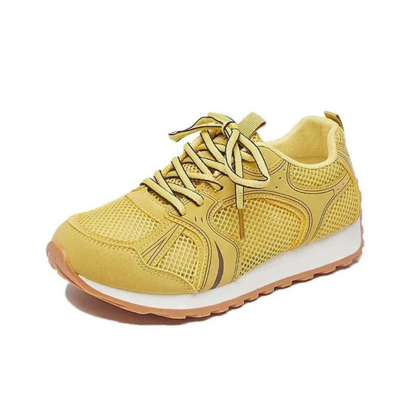 PIYOPIYO Low Top Skateboard Shoes Women's Ecru-6
