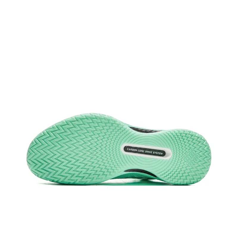 LINING Gamma Basketball Shoes Men Low Top Fluorescent Ice Cyan-5