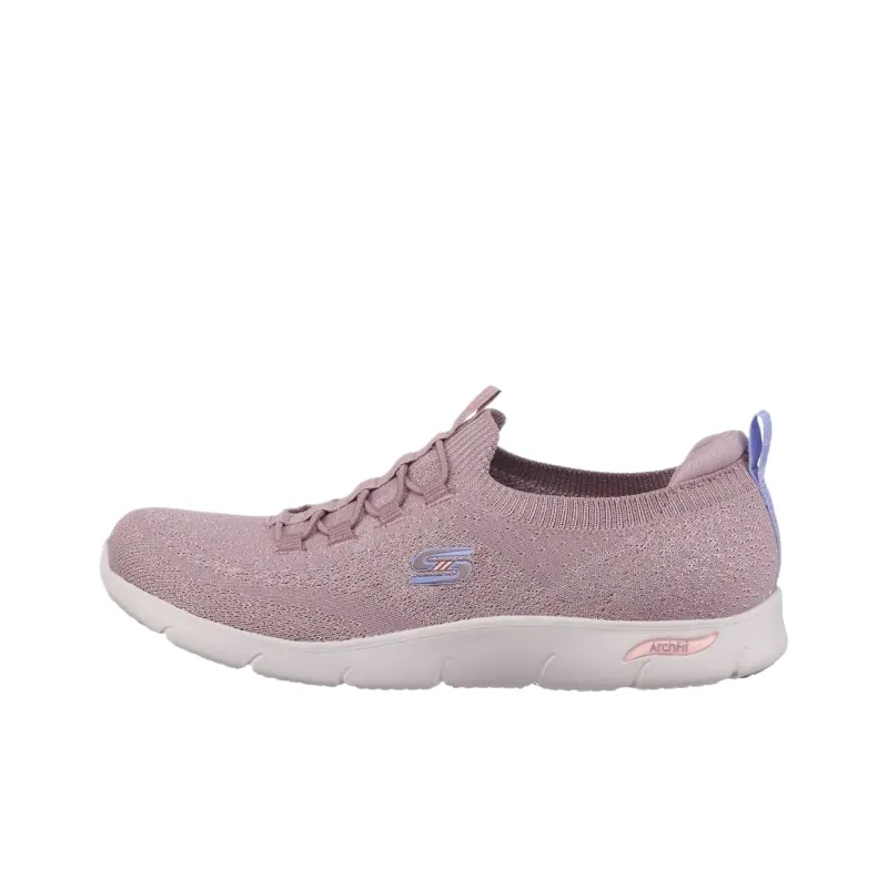 Skechers ARCH FIT REFINE Low Top Casual Shoes Women's Pink-0