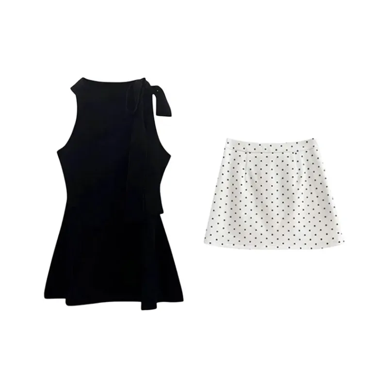 AHDO Two Piece Skirt Sets Women's-1