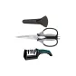 [Multifunction]Kitchen Scissors+Magnetic Scissor Sheath+Jasper Sharpening Stone