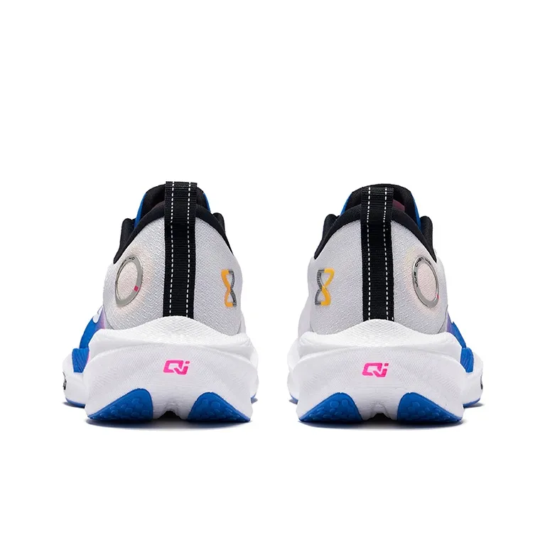 Erke Absolute Dust 4.0 Running Shoes Men Low Top Erke White Warehouse Blue-3