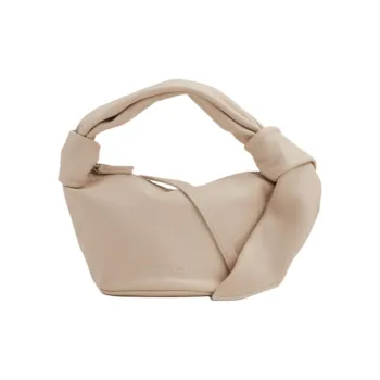 STUDIO AMELIA Leather Crossbody Handbag Mini Women's White