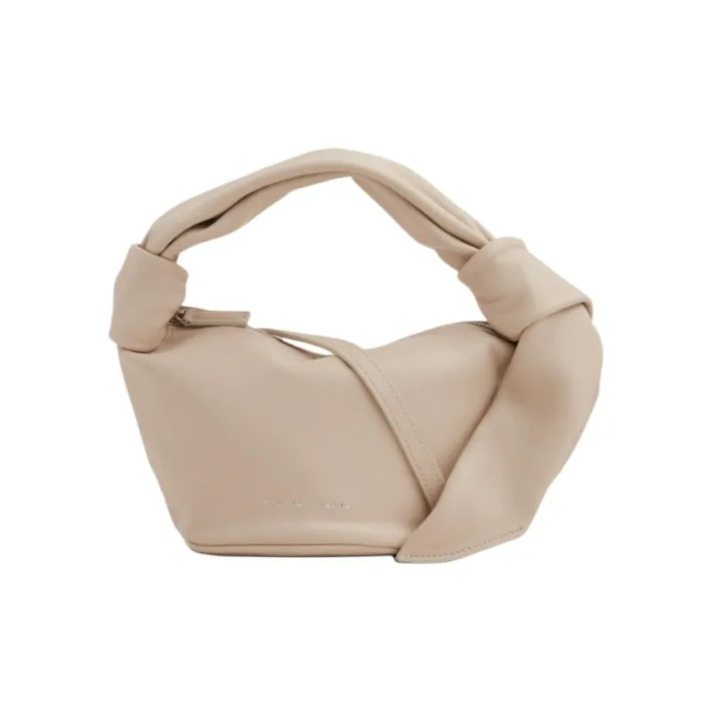 STUDIO AMELIA Leather Crossbody Handbag Mini Women's White-0