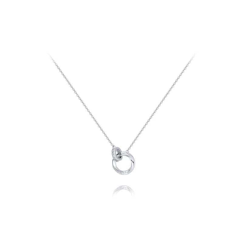 KUMET Sterling Silver Necklaces Women's-10