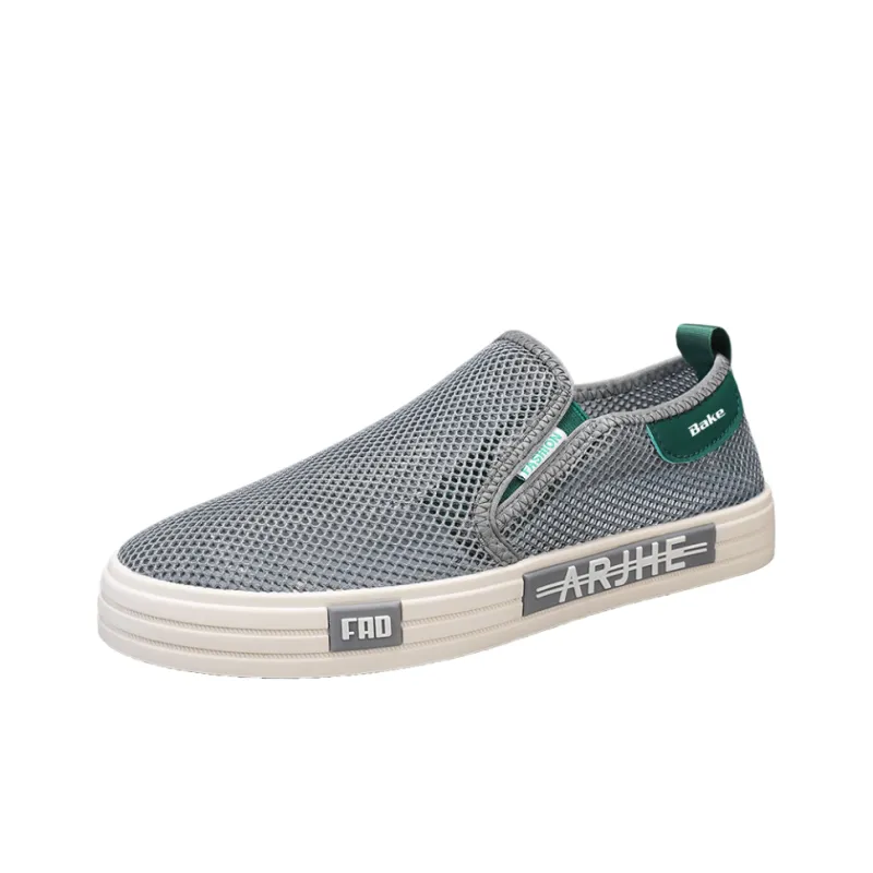 BAKE Slip Resistant, Abrasion Resistant, Breathable Low Top Casual Shoes Men's-0