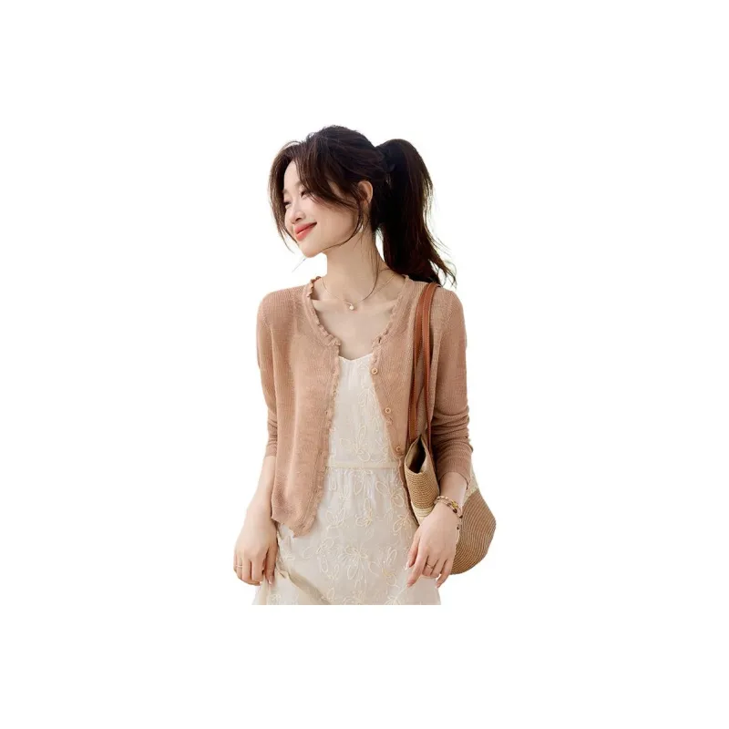 PIERRE CARDIN Knitted Fabric Cardigan Women's-0