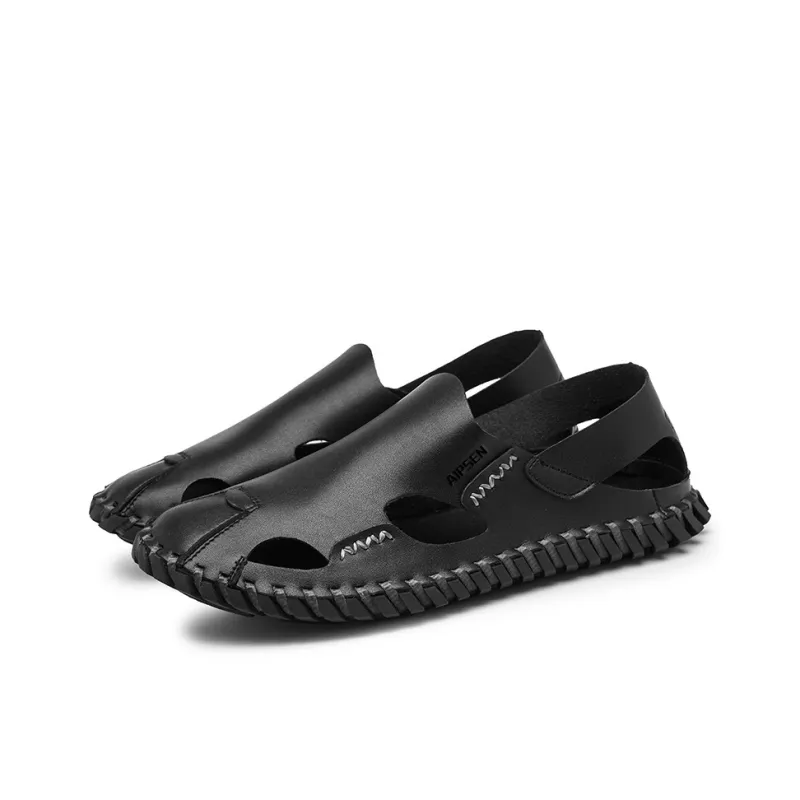 AIPSEN River Trekking Shoes Men's Black-2