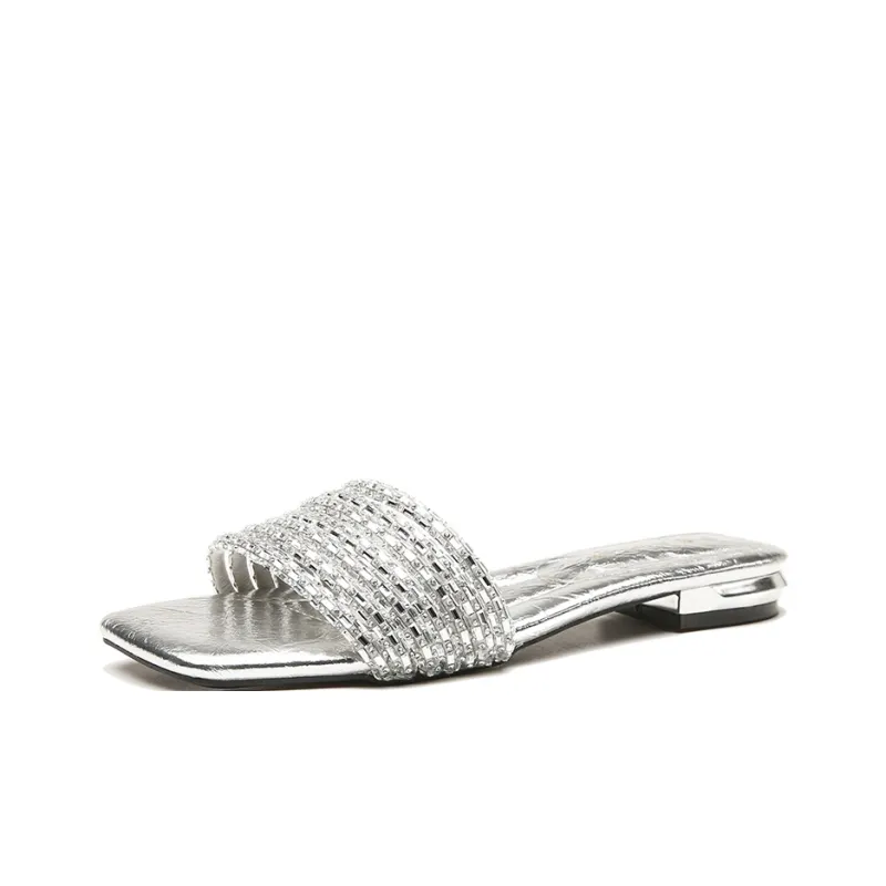 Varib Slip Resistant Quiet Slide Slippers Women's-6