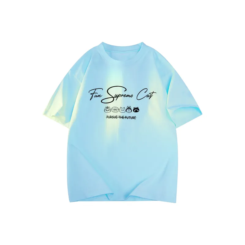 Supremo Cat T Shirts Unisex-12
