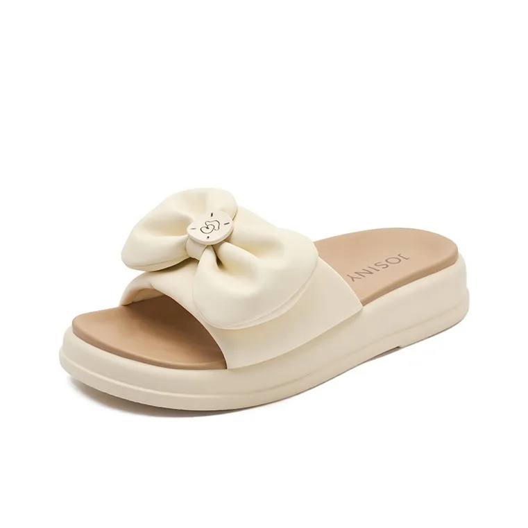 JOSINY Rubber Sole Slip Resistant Abrasion Resistant Cushioning Slide Slippers Women's-1