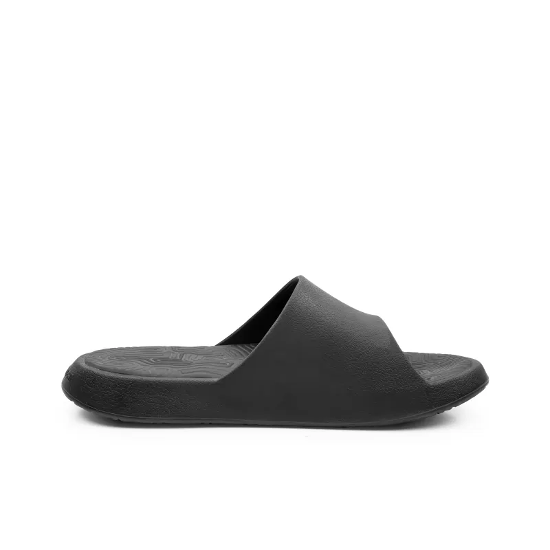 PEAK Tai Ji1.0 EVA Quiet Slip Resistant Abrasion Resistant Slide Slippers Men's Black Gold-1