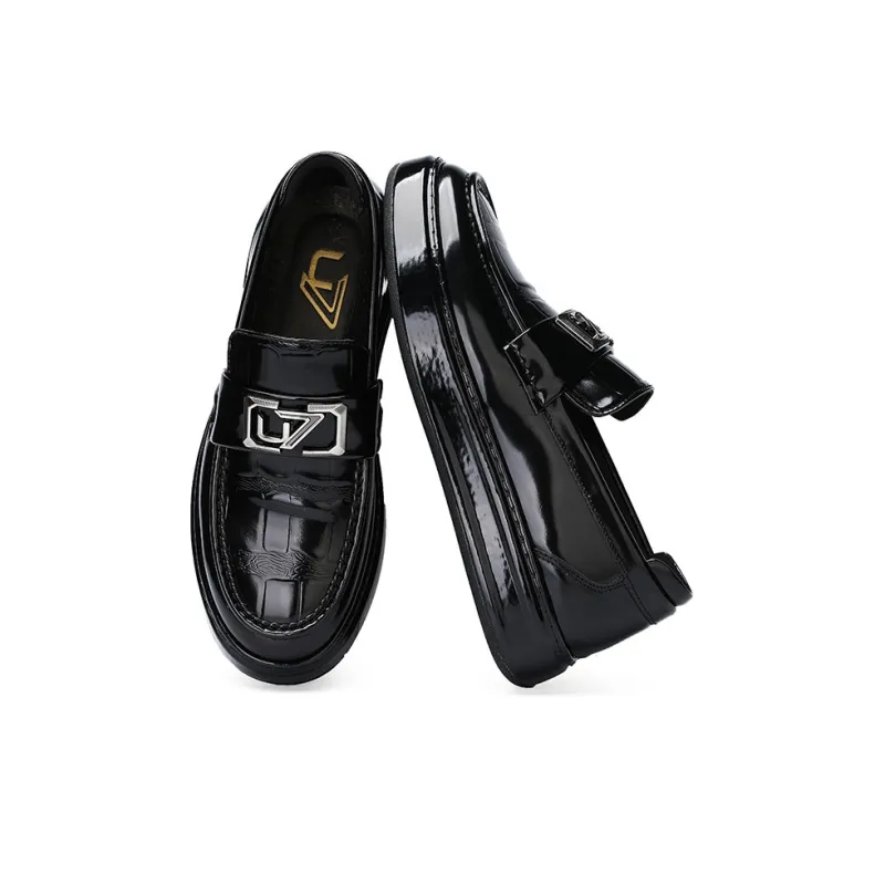 U7 Loafers Men Black-2