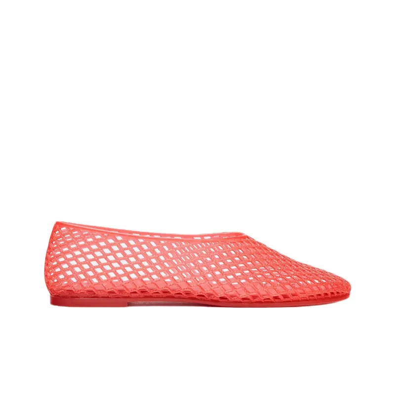 ZARA Casual Single Shoes Women's Red-2