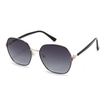 JEKA Metal Oval Sunglasses Unisex