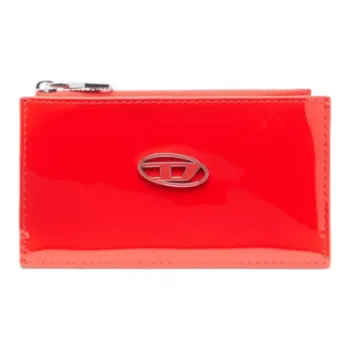 DIESEL Leather Wallet Women's Red