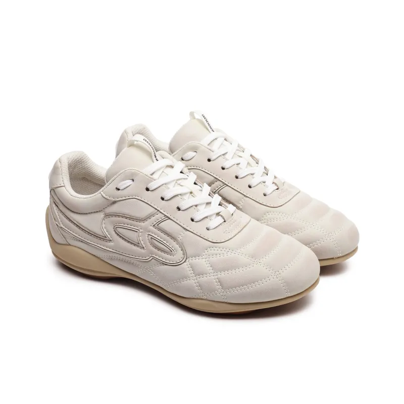 JIPOSEN Low Top Casual Shoes Unisex Distressed White-1
