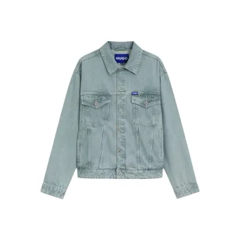HUGO BOSS Denim Jacket Men's Light Blue