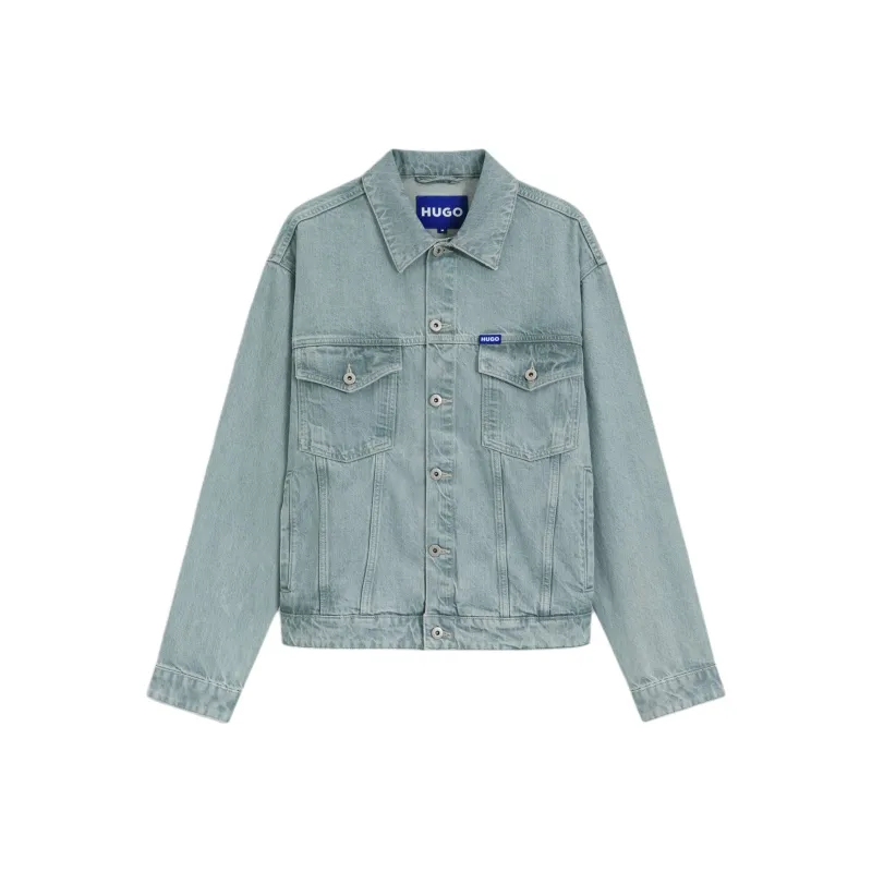 HUGO BOSS Denim Jacket Men's Light Blue-0