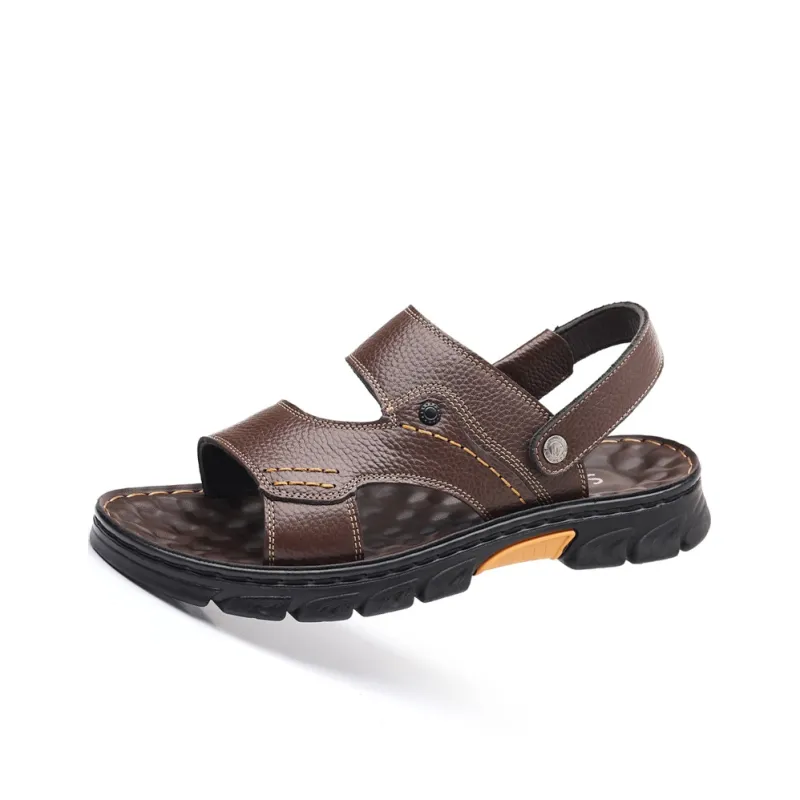 Sonno Beach Sandals Men Black/Brown-6