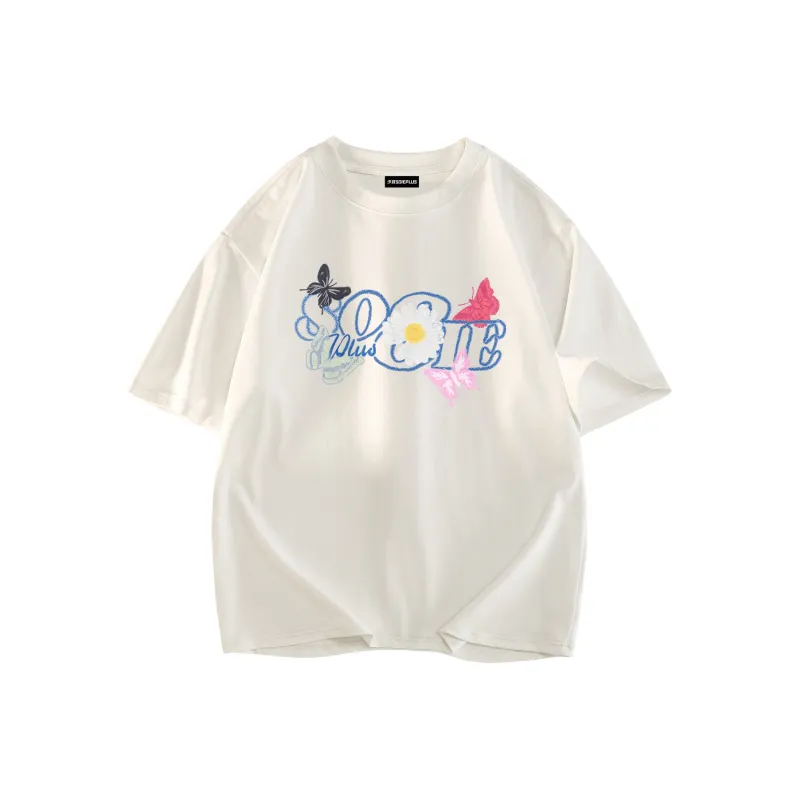 SOIE T Shirts Unisex White-0