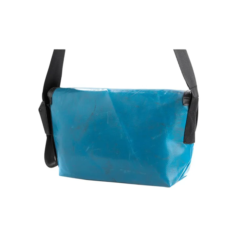 FREITAG Polyester Messenger Bag, Crossbody Bag, Shoulder Bag Unisex Blue Green-2