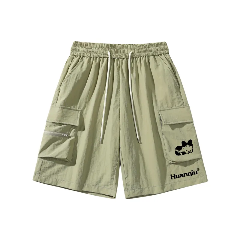 HUANQIU Cargo Shorts Unisex-5