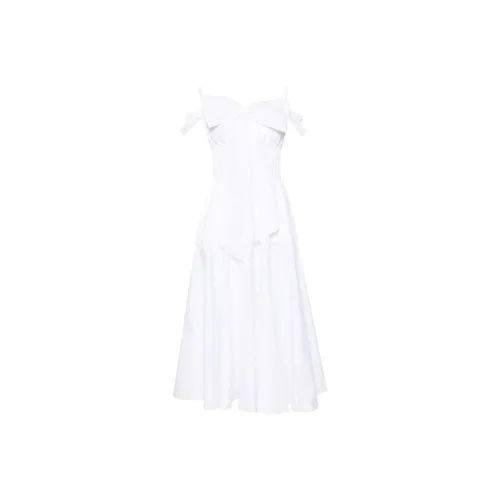 Patou Bow detail Cocktail Midi Dress