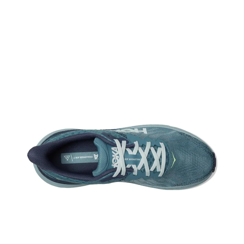 HOKA ONE ONE Challenger ATR 7 Cushioning, Wear Resistant Low Top Running Shoes Men's Blue-2