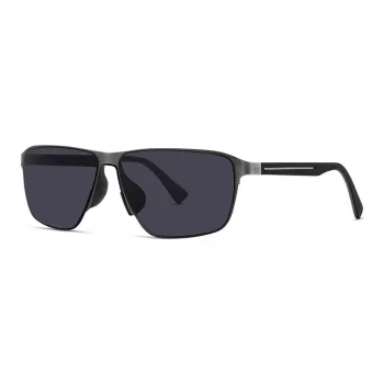 PSACSS Stainless Steel Square Sunglasses Unisex